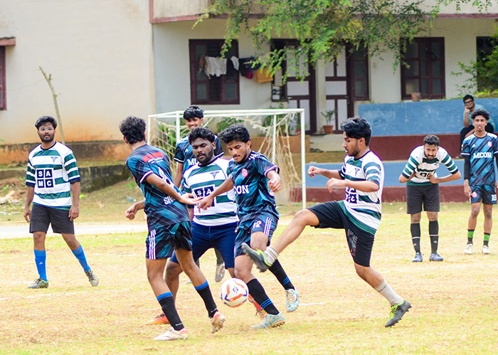 KUHS C-ZONE Football Championship in Full Swing at Karuna Medical College