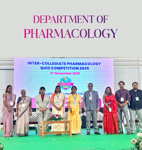department of pharmacology
